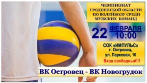 ЧЕМПИОНАТ  ГРОДНЕНСКОЙ ОБЛАСТИ  ПО ВОЛЕЙБОЛУ