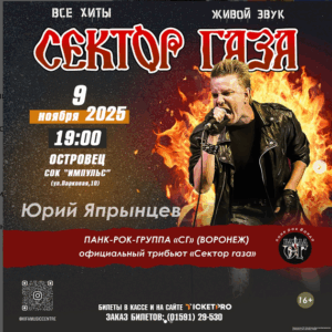 ОСТРОВЕЦ❗️КОНЦЕРТ ГРУППЫ «СЕКТОР ГАЗА»
