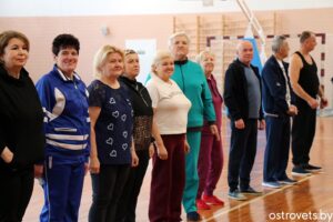 В СОК «Импульс» прошла спартакиада среди людей пожилого возраста